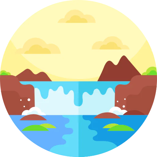 Waterfall icon