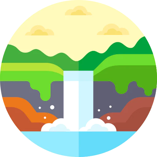 Waterfall icon