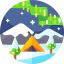 Aurora borealis icon 64x64