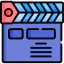 Clapperboard icon 64x64