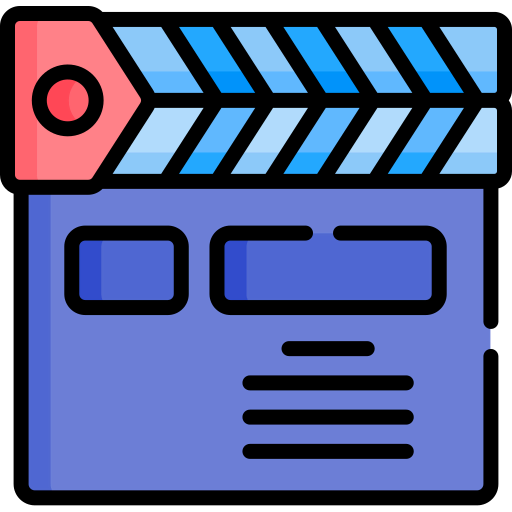 Clapperboard icon