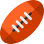 Rugby ball icon 64x64