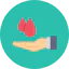 Blood drop icon 64x64