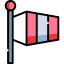 Wind sign icon 64x64