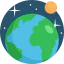 Планета земля иконка 64x64