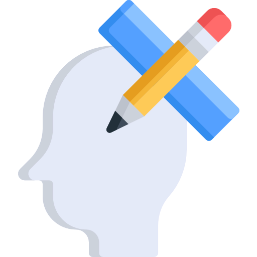 Creative mind icon