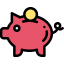 Piggy bank ícono 64x64