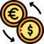 Money exchange ícono 64x64