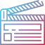 Clapperboard ícono 64x64