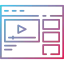 Online movie icône 64x64