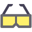 3d glasses icône 64x64
