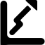 Profit line chart ícono 64x64