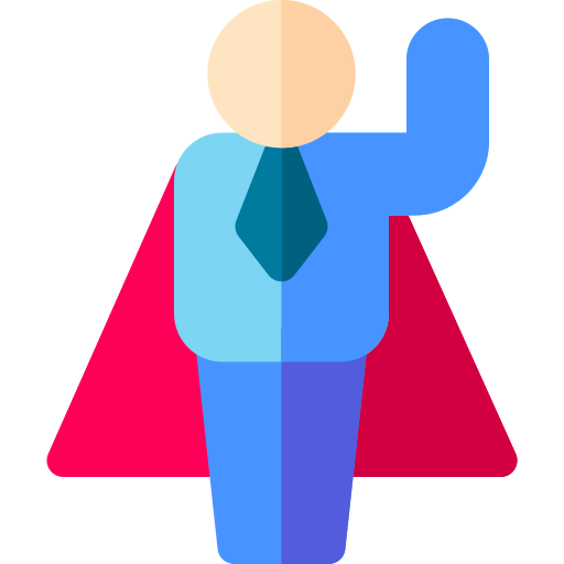 Superhero icon