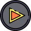 Play button ícono 64x64