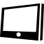 Tablet screen in perspective icon 64x64