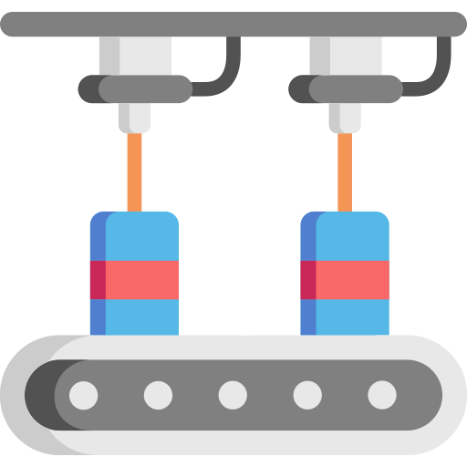 Factory machine icon
