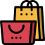 Shopping bags icon 64x64