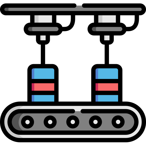 Factory machine icon