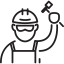 Man with Hammer icon 64x64