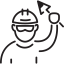 Worker with Palette icon 64x64