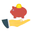 Piggy bank icon 64x64