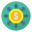 Dollar icon 64x64