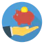 Piggy bank icon 64x64