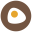 Жаренное яйцо иконка 64x64
