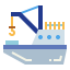 Fishing boat icon 64x64