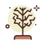 Dry tree icon 64x64