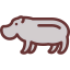 Hippopotamus icon 64x64