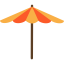 Sun umbrella ícono 64x64