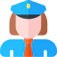 Policewoman icon 64x64