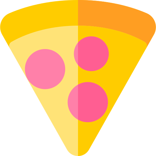 Pizza slice icon