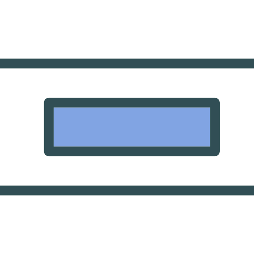 Horizontal alignment icon