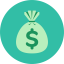 Money bag icon 64x64
