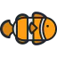 Clown fish icon 64x64
