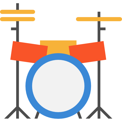 Drum set icon
