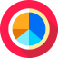 Pie chart icon 64x64