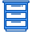 Chest of drawers icon 64x64