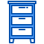 Chest of drawers icon 64x64