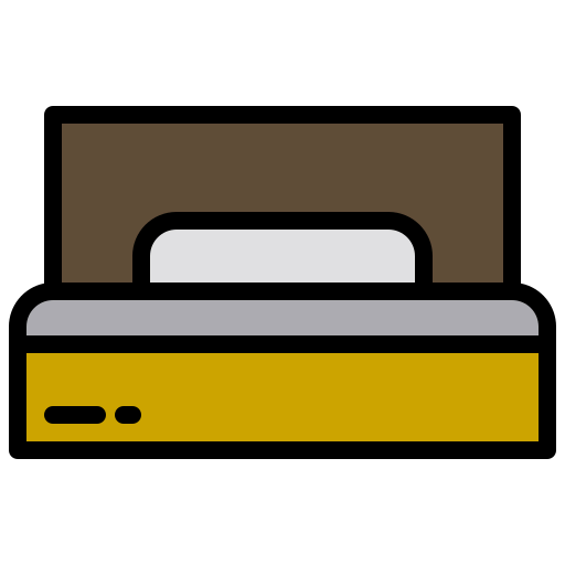 Sofa bed icon