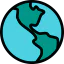 Planet earth icon 64x64