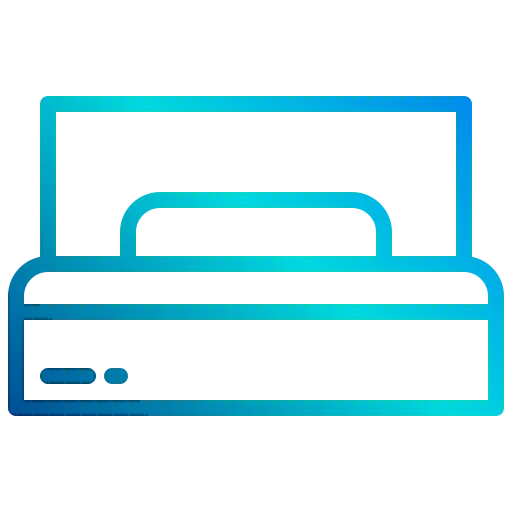 Sofa bed icon