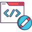Edit code іконка 64x64