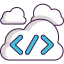 Cloud coding іконка 64x64
