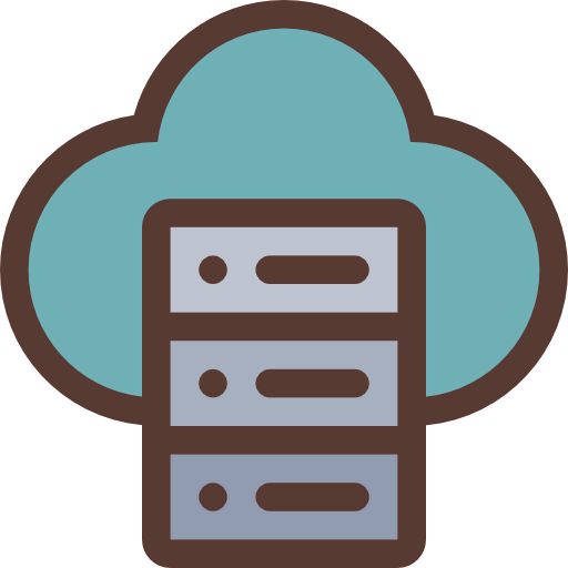 Cloud computing icon