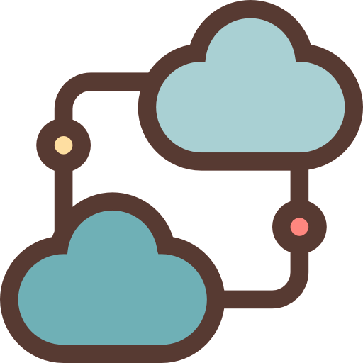 Cloud computing icon