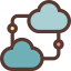 Cloud computing icon 64x64