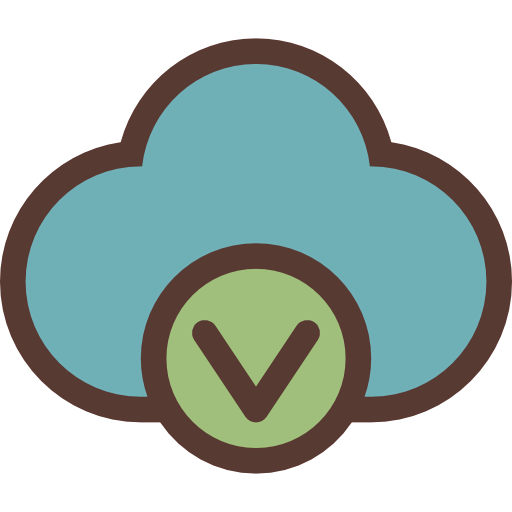 Cloud computing icon